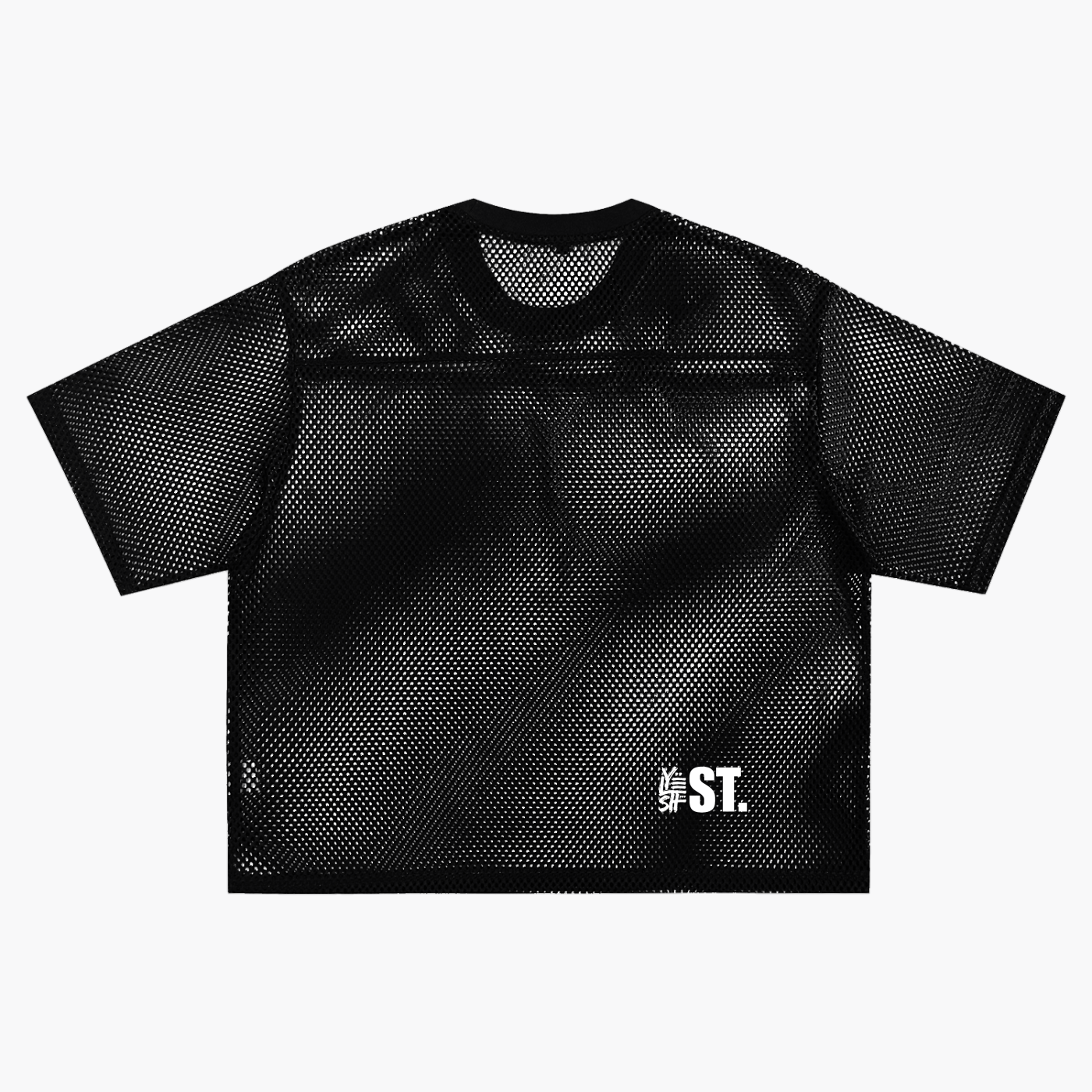 net tee,Essentials,Basic net tee,Yelsh Logo