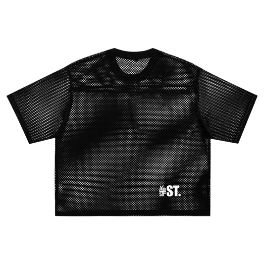 net tee,Essentials,Basic net tee,Yelsh Logo