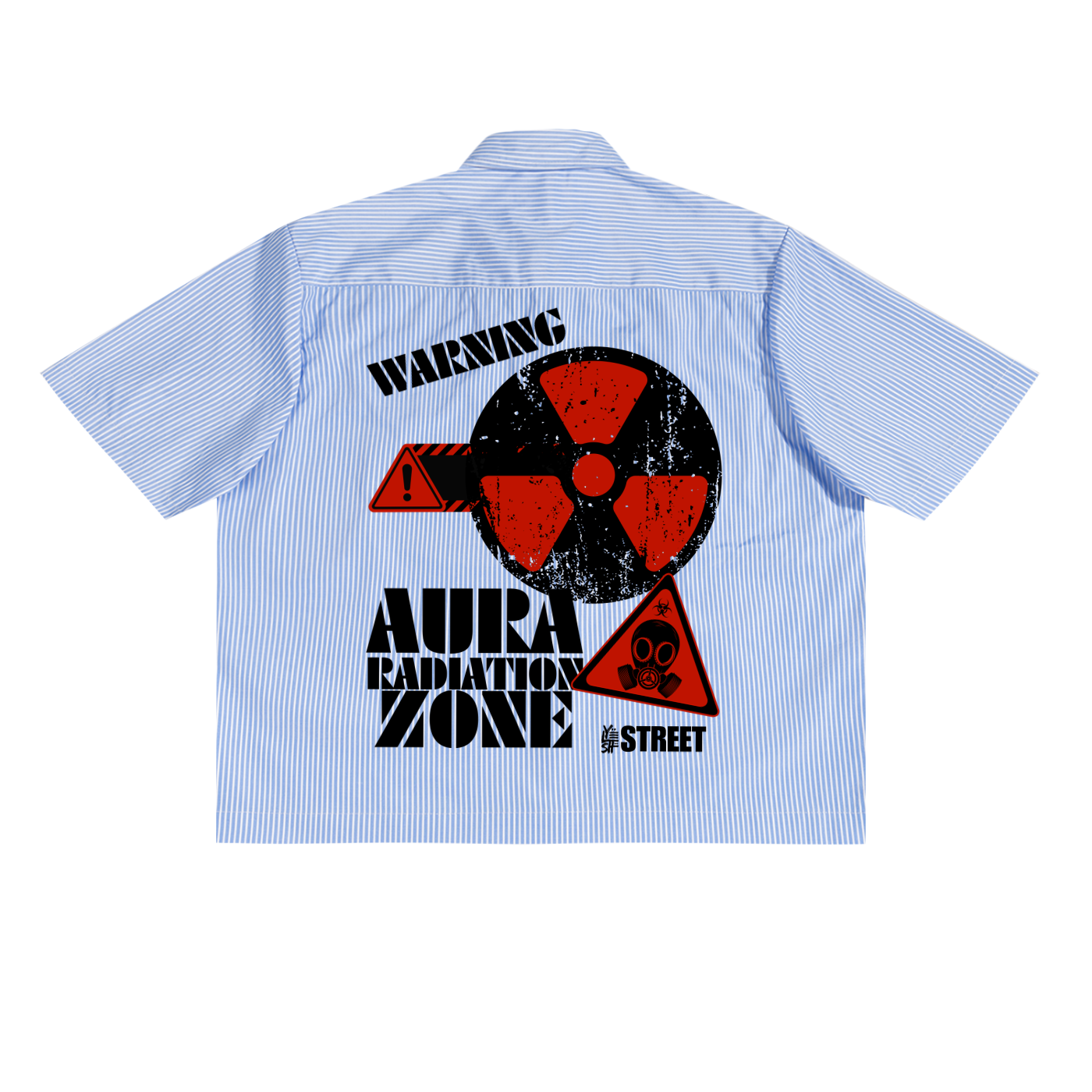 Button up shirt,YST Hazard