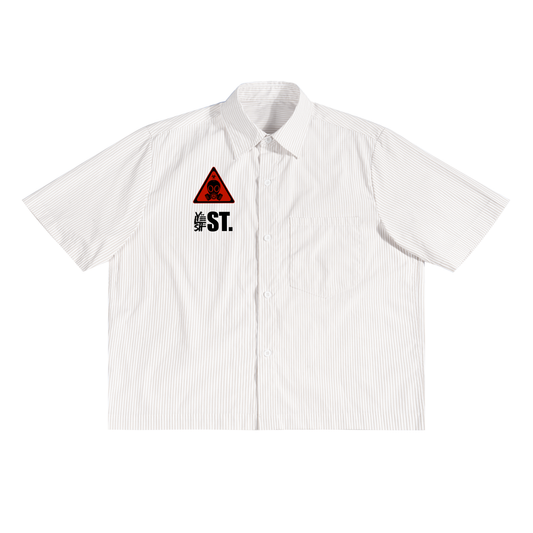 Button up shirt,YST Hazard