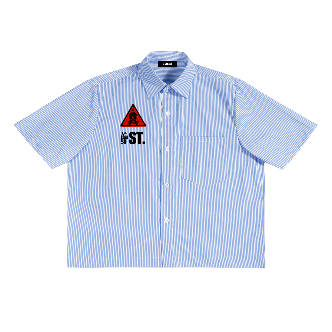 Button up shirt,YST Hazard