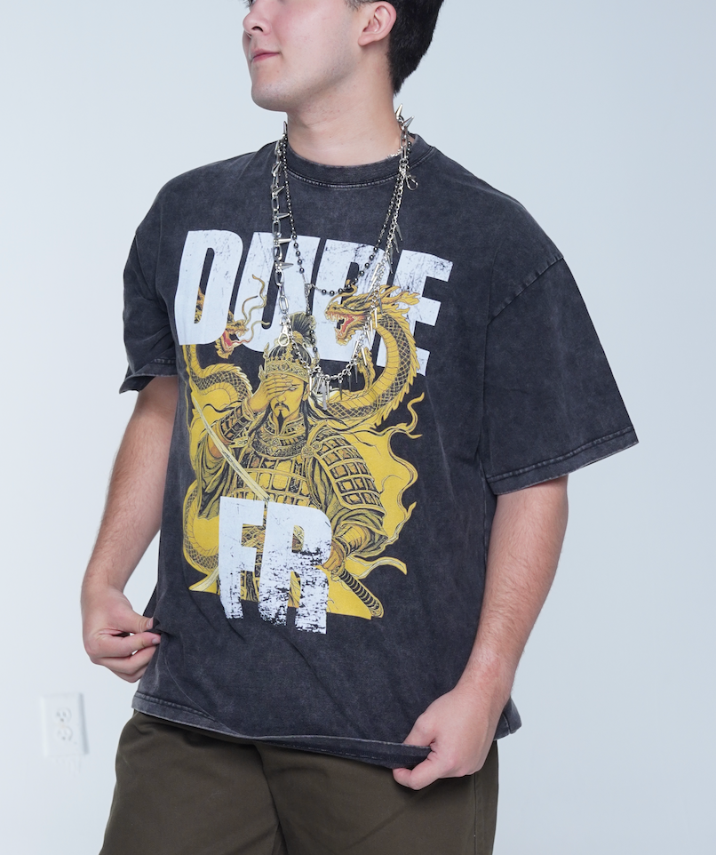 DUDE - Acid Wash Oversize Tee
