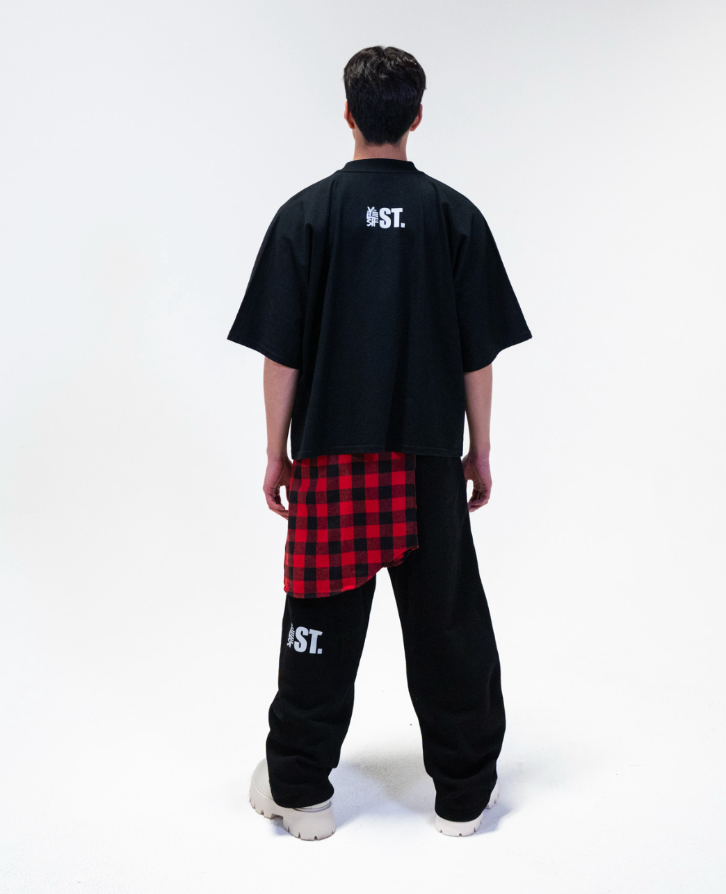 Oni Grinding - Drape Oversized Tee
