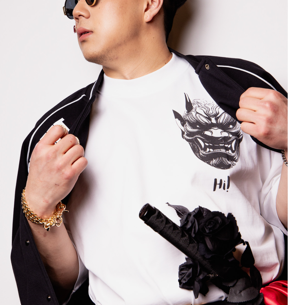 Oni - Boxy White Tee