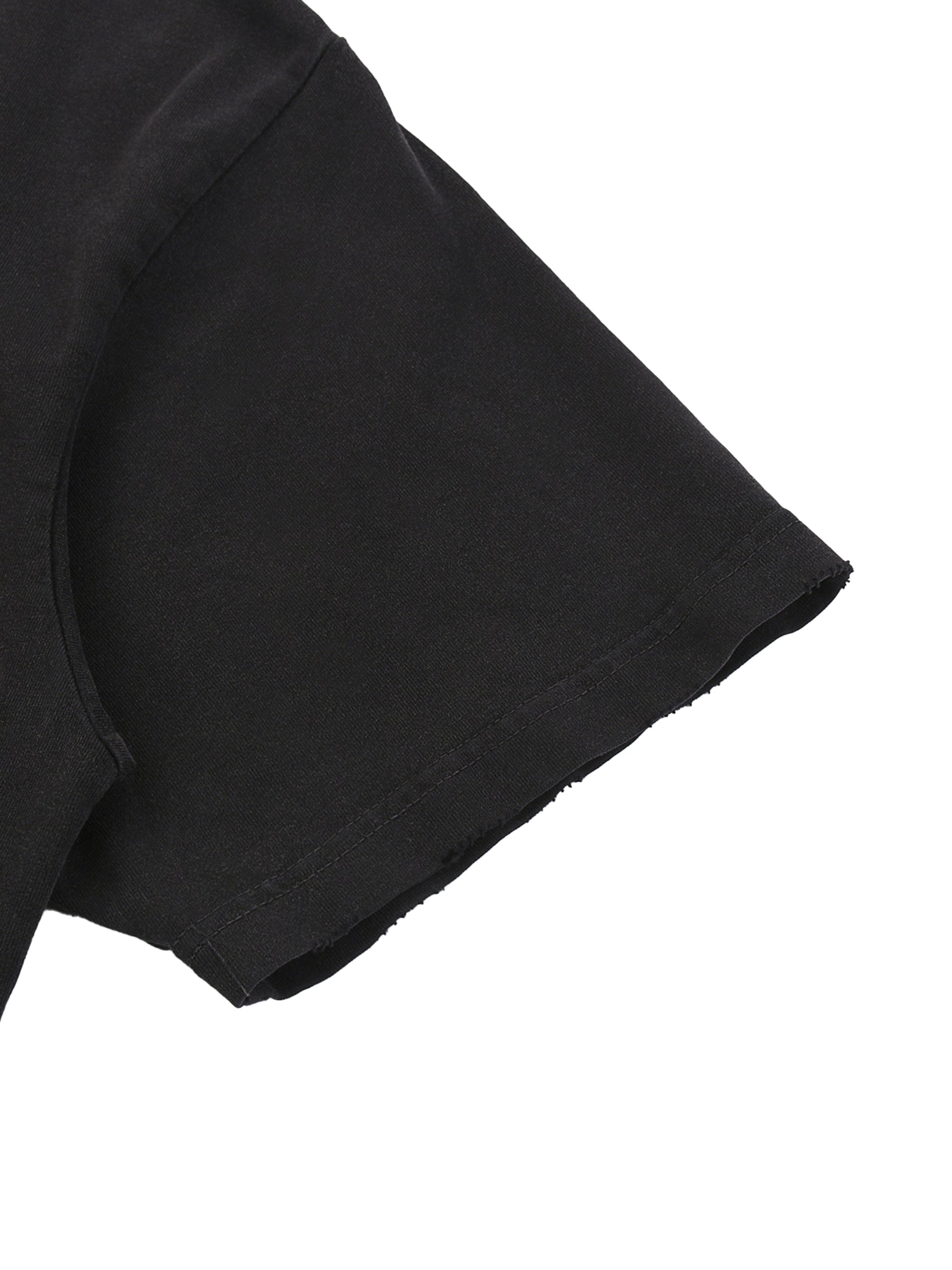 raw hem,streetwear,minimalistic design,artistic tee,artsy streetwear,logo design